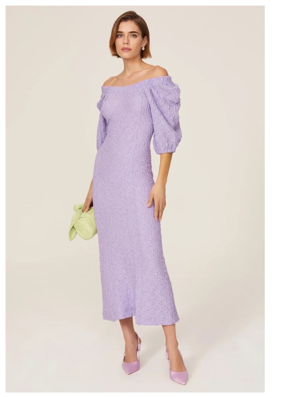 NEW Stine Goya Garance Smocked Dress Size Large
